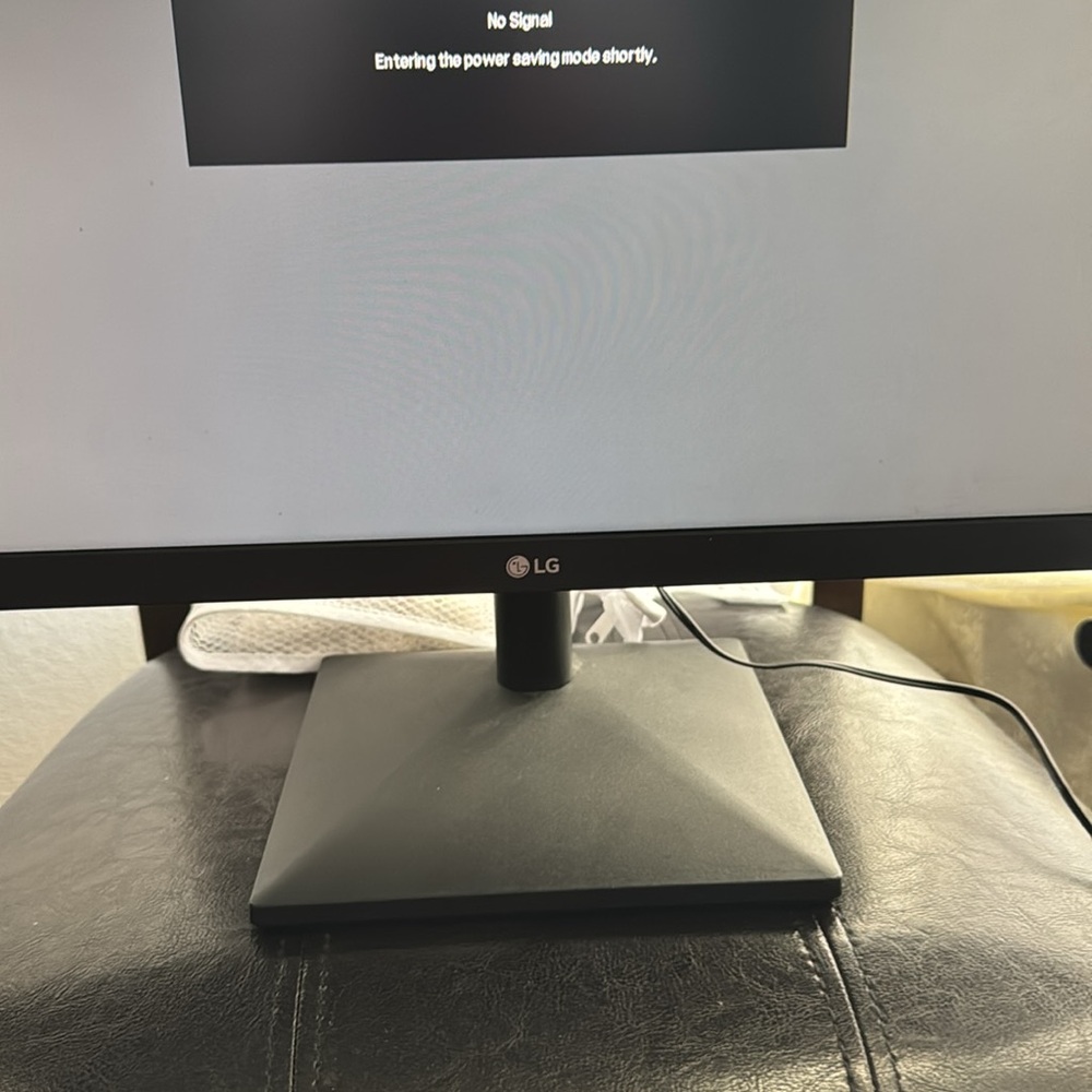 LG Black LED Monitor - Picture 2 of 2